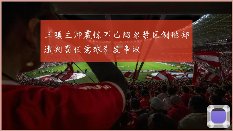三镇主帅震惊不已绍尔禁区倒地却遭判罚任意球引发争议